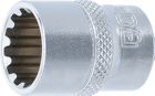 BGS Steckschlüssel Einsatz 15 mm Gear Lock Antrieb Innenvierkant 10 mm 3/8 Zoll