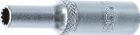 BGS Steckschlüssel Einsatz 5 mm Gear Lock tief Antrieb Innenvierkant 6,3 mm 1/4 Zoll