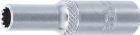 BGS Steckschlüssel Einsatz 6 mm Gear Lock tief Antrieb Innenvierkant 6,3 mm 1/4 Zoll
