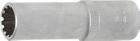 BGS Steckschlüssel Einsatz 14 mm Gear Lock Antrieb Innenvierkant 12,5 mm 1/2 Zoll