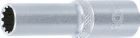 BGS Steckschlüssel Einsatz 10 mm Gear Lock Antrieb Innenvierkant 10 mm 3/8 Zoll
