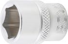 BGS Steckschlüssel Einsatz 15 mm Sechskant Antrieb Innenvierkant 10 mm 3/8 Zoll