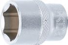 BGS Steckschlüssel Einsatz 17 mm Sechskant Antrieb Innenvierkant 10 mm 3/8 Zoll
