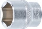 BGS Steckschlüssel Einsatz 19 mm Sechskant Antrieb Innenvierkant 10 mm 3/8 Zoll