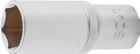 BGS Steckschlüssel Einsatz 22 mm Sechskant tief Antrieb Innenvierkant 12,5 mm