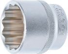 BGS Steckschlüssel Einsatz Zwölfkant Antrieb Innenvierkant 12,5 mm 1/2 Zoll 36 mm