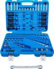 BGS Werkzeugsortiment 6,3 mm + 12,5 mm E-Profil / T-Profil für Torx 84 teilig