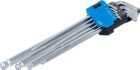 BGS Winkelschlüssel Satz 1,5-10 mm 9 teilig Innensechskant extra lang + extra kurz