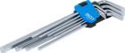 BGS Winkelschlüssel Satz 1,5 - 10 mm extra lang Innensechskant 9 teilig