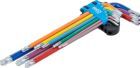 BGS Winkelschlüssel Satz T10-T50 9 teilg extra lang T-Profil für Torx