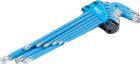 BGS Winkelschlüssel Satz T10 - T50 9 teilig T-Profil für Torx mit Bohrung