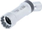 BGS Zündkerzen Gelenkeinsatz Zwölfkant Haltefeder Antrieb Innenvierkant 10 mm 21 mm