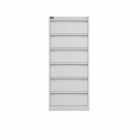 Bisley Eco Eco Karteischrank doppelbahnig DIN A5 6 Schubladen Farbe reinweiß