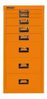 Bisley Home 8 fach Schubladenschrank 29er Serie H 590 mm orange