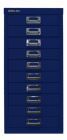 Bisley Home Schubladenschrank 29er Serie mit 10 Schubladen H 590 mm oxfordblau