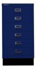 Bisley Home 6 fach Schubladenschrank 29er Serie mit Sockel B 349 mm oxfordblau