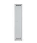 Bisley Light Light Garderobenschrank 1 Abteil Farbe lichtgrau H1850 x B400 x T500 mm