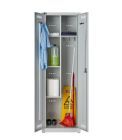 Bisley Light Light Garderobenschrank Allzweckschrank Farbe lichtgrau H1850 x B600 x T500 mm