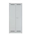 Bisley Light Light Garderobenschrank Allzweckschrank Farbe lichtgrau H1850 x B800 x T500 mm