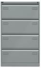 Bisley Light Light Hängeregistraturschrank DIN A4 4 HR-Schubladen H 1321 x B 800 mm