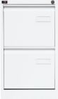 Bisley Light Light Hängeregistraturschrank einbahnig DIN A4 2 HR-Schubladen H 711 x B 413 mm