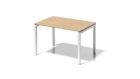 Bisley Cito Schreibtisch U-Gestell H19 x B1200 x T800 mm 650 - 850 mm höheneinstellbar