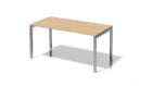 Bisley Cito Schreibtisch 650 - 850 mm höheneinstellbares U-Gestell H 19 x B 1600 mm