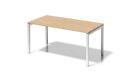 Bisley Cito Schreibtisch 650-850 mm höheneinstellbares U-Gestell B 1600 x T 800 mm