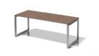 Bisley Cito Schreibtisch O-Gestell H 740 x B 2000 x T 800 mm nußbaum