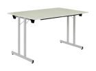 Bisley Klapptisch rechteckig mit Einrastfunktion Gestell aus Stahl H 740 x B 1200 mm