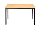 Bisley Mehrzwecktisch rechteckig Gestell aus Stahl schwarz 30 x 30 mm Platte Buche