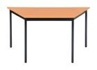 Bisley Mehrzwecktisch Trapez Gestell aus Stahl 30 x 30 mm H 740 x B 1400 mm
