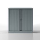 Bisley Rollladenschrank Essentials mit 1 Fachboden für 2 Ordnerhöhen Farbe grau