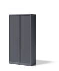 Bisley Rollladenschrank Essentials mit 4 Fachböden für 5 Ordnerhöhen