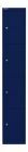 Bisley Schließfachschrank Office 1 Abteil 4 Fächer T 305 mm Farbe oxfordblau