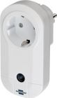 Brennenstuhl Brematic PRO Smarte Steckdose Funksteckdose für Innen mit Energiemessung