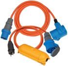 Brennenstuhl Camping Adapter-Set CEE-Adapterleitung 1,5 m 230V Verlängerungskabel 3 m