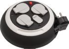 Brennenstuhl Comfort Line Kabelbox 3 fach mit USB Mini Kabeltrommel