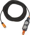 Brennenstuhl professionalLINE Powerblock mit Verlängerungsleitung 4 Fach 10 Meter Kabel