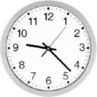 Bürk Mobatime Funk-Wanduhr Durchmesser 300 mm