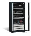 C+P Akkuladeschrank Serie 89 Comfort 1950 x 930 x 500 mm in anthrazit