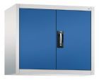 C+P Aufsatz Flügeltürenschrank 1 Einlegeboden Acurado 900 enzianblau 930 x 400 x 790