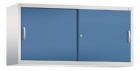 C+P Aufsatz Schiebetürenschrank Acurado 2000 fernblau 1600 x 500 x 790 mm