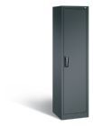 C+P Büro Drehtürenschrank Acurado 4 Einlegeböden anthrazit 502 x 500 x 1950 mm