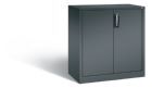 C+P Büro Drehtürenschrank Acurado 3 Riegel Verschluss anthrazit 930 x 500 x 1000 mm