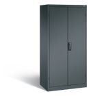 C+P Büro Drehtürenschrank Acurado mit Flügeltüren in anthrazit 930 x 600 x 1950 mm