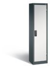 C+P Büro Drehtürenschrank Acurado höhenverstellbar anthrazit lichtgrau 502 x 400 x 1
