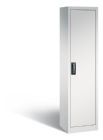 C+P Büro Drehtürenschrank Acurado 4 Böden lichtgrau 502 x 400 x 1950 mm
