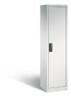 C+P Büro Drehtürenschrank Acurado 4 Einlegeböden lichtgrau 502 x 500 x 1950 mm