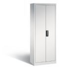 C+P Büro Drehtürenschrank Acurado 4 Böden hellgrau 700 x 400 x 1950 mm